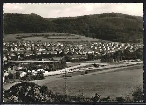 AK Unterkochen /Württ., Teilansicht der Ortschaft