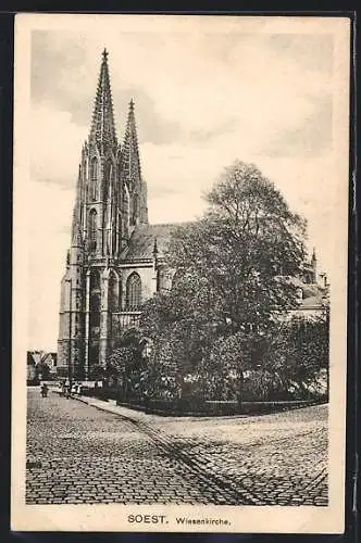 AK Soest, Ansicht der Wiesenkirche