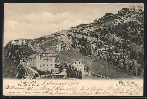 AK Rigi-Kulm, Das Hotel Rigi-Staffel