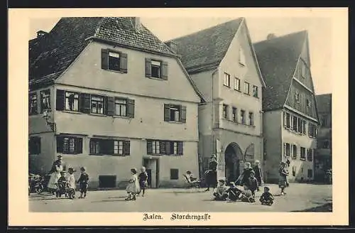 AK Aalen, Partie in der Storchengasse