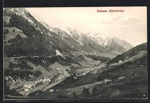 AK Dalaas i. Klostertal, Panorama