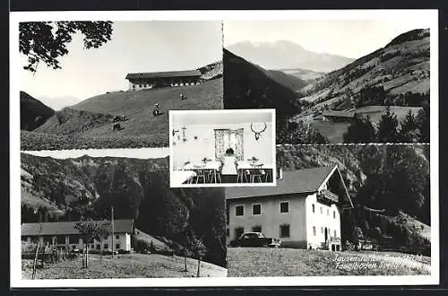 AK St. Koloman b. Hallein, Jausenstation zum Grundbichl, Tauglboden