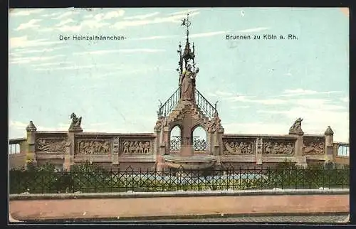 AK Köln a. Rh., Heinzelmännchen Brunnen