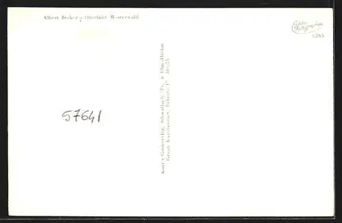 AK Oberlahr /Westerwald, Idyllische Ortsansicht