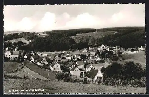 AK Nettersheim /Eifel, Ortsansicht von einer Anhöhe