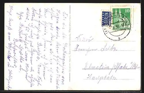 AK Langeoog, Dampferanlegebrücke, Strand, Düne