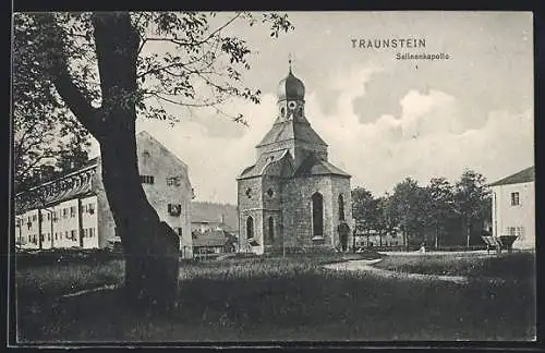 AK Traunstein, An der Salinenkapelle
