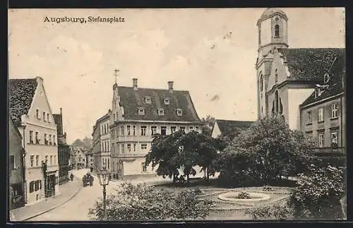 AK Augsburg, Stefansplatz