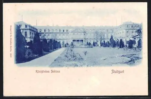 AK Stuttgart, Königliches Schloss