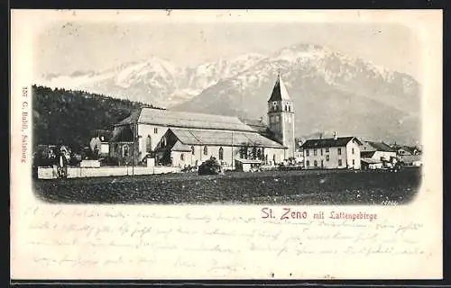 AK St. Zeno, Teilansicht mit Lattengebirge