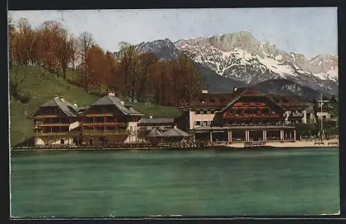 AK Königssee /Obb., Hotel Schiffmeister