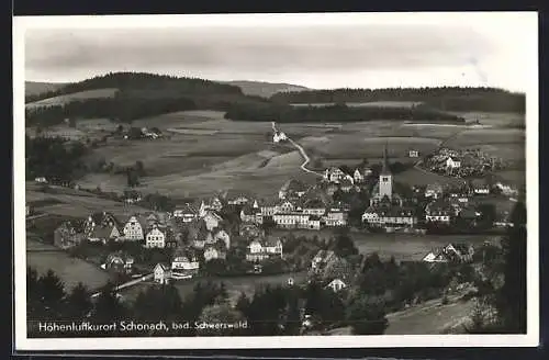 AK Schonach /Schwarzwald, Gesamtansicht
