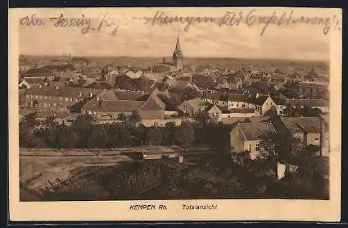 AK Kempen /Rh., Totalansicht