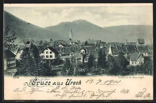 AK Bad Urach, Ortsansicht