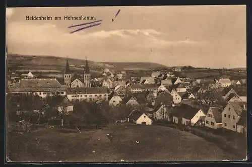 AK Heidenheim am Hahnenkamm, Gesamtansicht aus der Vogelschau