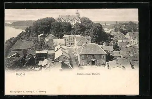 AK Plön, Kadettenhaus, Ostseite
