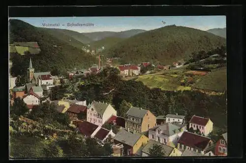 AK Schalksmühle /Volmetal, Ortsansicht aus der Vogelschau