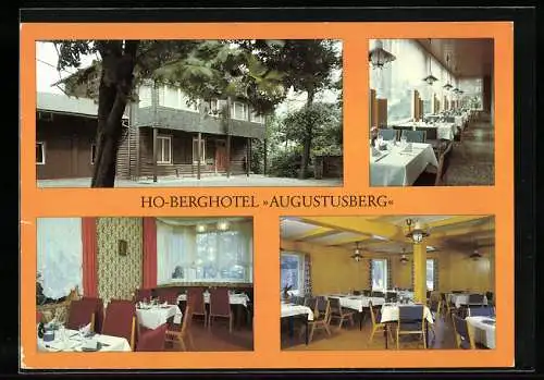 AK Bad Gottleuba, HO-Berghotel Augustusberg