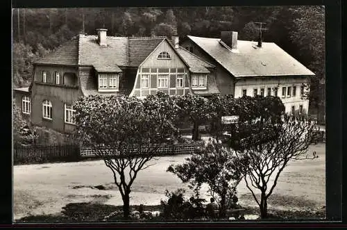 AK Rosenthal /Sächs. Schweiz, Ottomühle, Ferienheim der Handwerkskammer