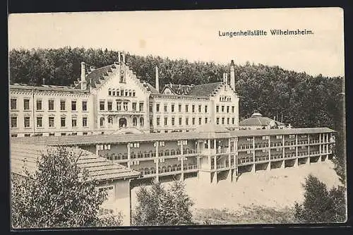 AK Wilhelmsheim, Blick auf die Lungenheilstätte