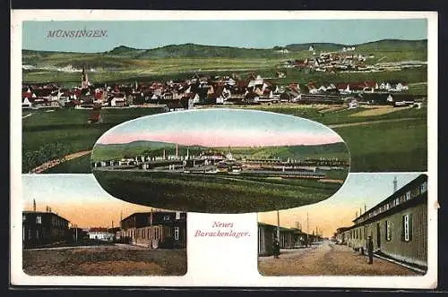 AK Münsingen, Neues Barackenlager