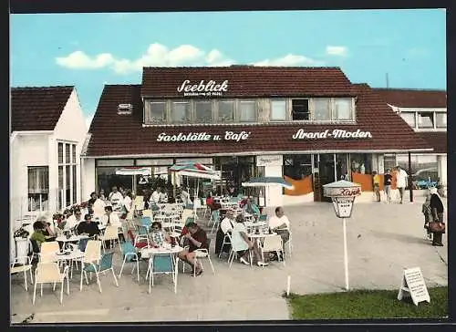 AK Sahlenburg /Nordsee, Gaststätte und Cafe Seeblick Horst Haselhorst