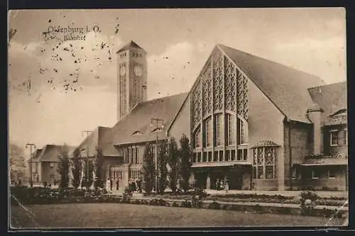 AK Oldenburg i. O., Bahnhof