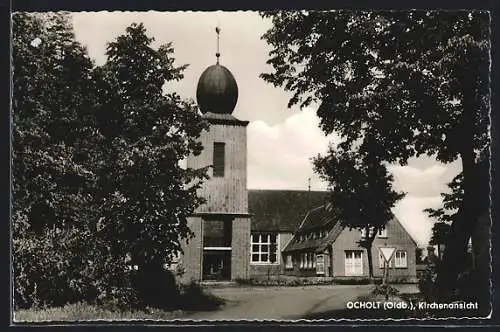 AK Ocholt /Oldb., Kirchenansicht