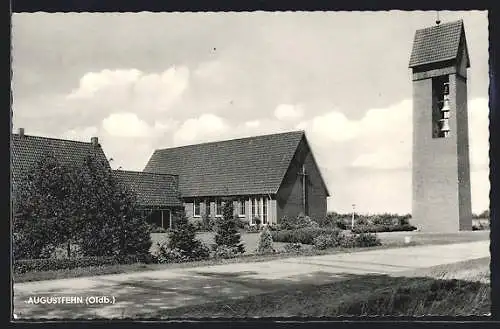 AK Augustfehn, Partie im Ort