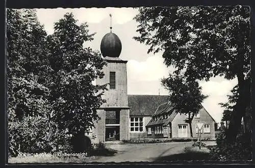 AK Ocholt /Oldb., Kirchenansicht