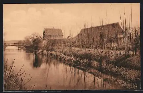 AK Bad Zwischenahn, Ammerländisches Bauernhaus