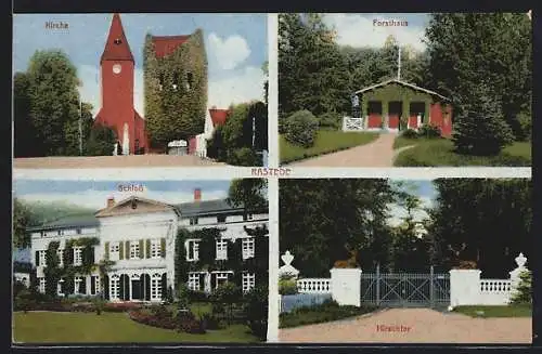AK Rastede, Forsthaus, Schloss, Hirschtor