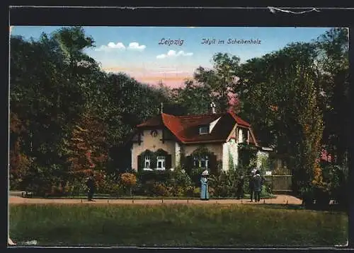 AK Leipzig, Idyll im Scheibenholz