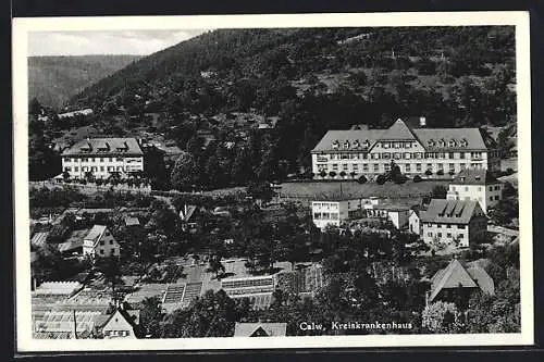 AK Calw, Blick aufs Kreiskrankenhaus