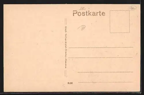 AK Kaufbeuren, Rathaus mit Geschäft von Georg Victor