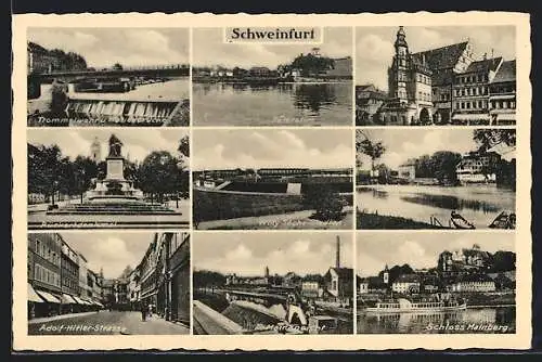 AK Schweinfurt, Peterstirn, Willy-Sachs-Stadion, Schloss Mainberg