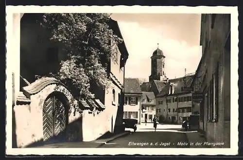 AK Ellwangen a. d. Jagst, Motiv in der Strasse Pfarrgasse