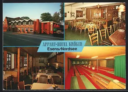 AK Esens /Nordsee, Apart-Hotel Kröger, Bahnhofstr. 18