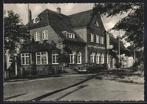 AK Bockhorn i. Oldbg., ADAC-Hotel Grüner Wald, Inh. N. u. F. Fritsch