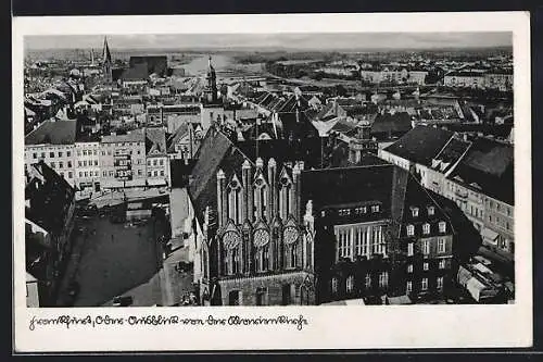 AK Frankfurt, Anblick von der Marienkirche