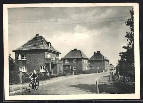 AK Wittmund, Strassenpartie, Fahrrad