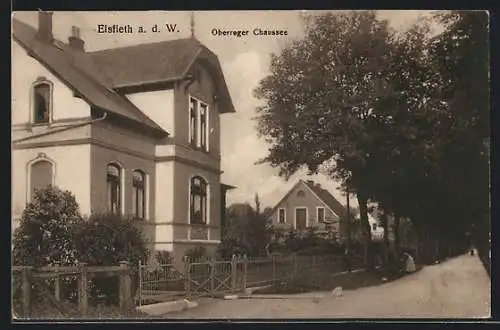 AK Elsfleth a. d. W., Blick in die Oberreger Chaussee