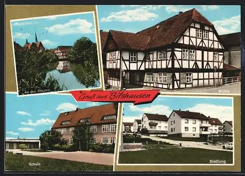 AK Bildhausen, Mühle, Siedlung, Schule