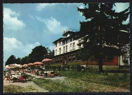 AK Walkenried /Südharz, Berghotel Stöberhai P. Kühn