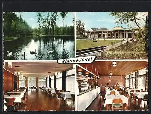 AK Rhumspringe, Rhume-Hotel, Mehrfachansichten