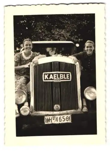 Fotografie Lastwagen Kaelble Diesel, LKW mit Kennzeichen Hamburg