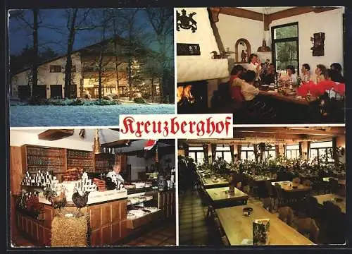 AK Östringen-Tiefenbach, Hotel Restaurant Kreuzberghof