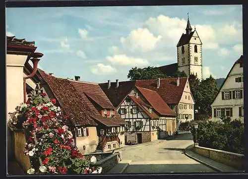 AK Mössingen am Fusse der Schwäbischen Alb, Kirchstrasse