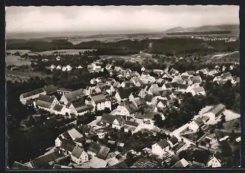 AK Wachendorf /Kreis Horb, Ortsansicht aus der Vogelschau