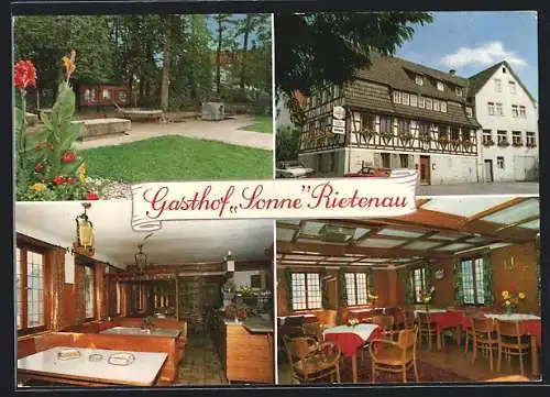 AK Bad Rietenau, Gasthaus und Pension Sonne